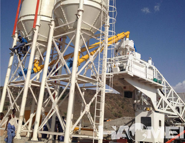 New Shipping of Portable Concrete Batch Plant to Somaliland