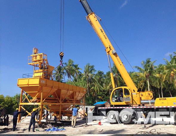 concrete mixing plant 