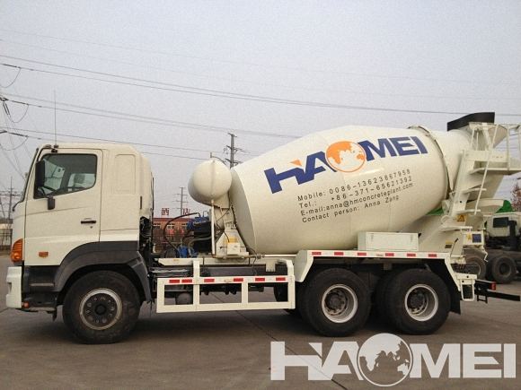 new concrete mixer truck