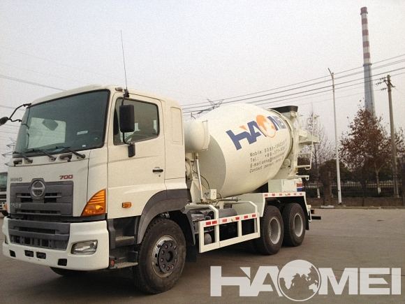 volumetric concrete mixer truck