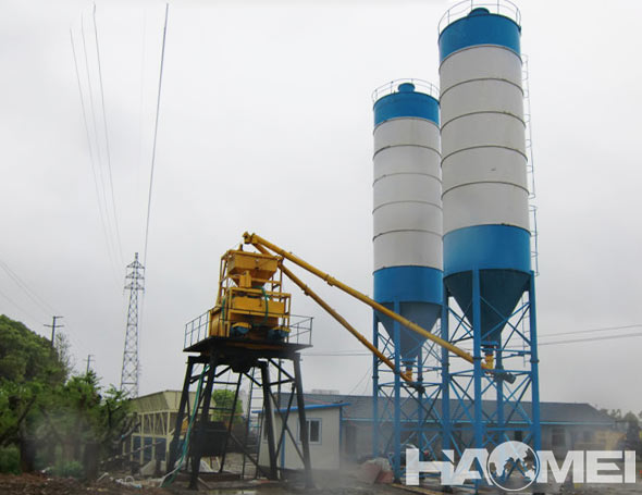 concrete mixing plant