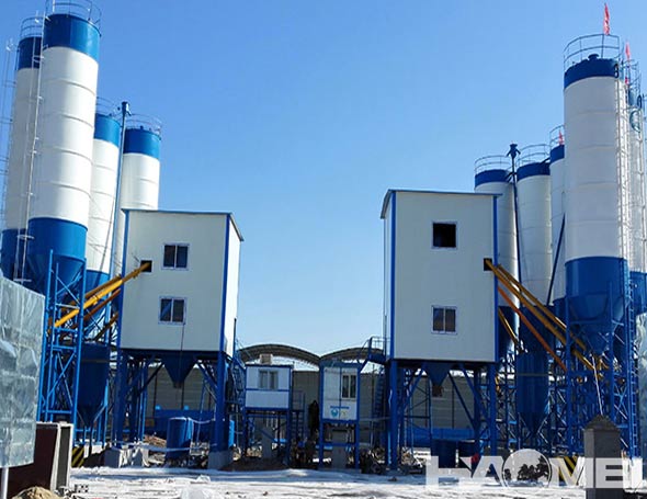 concrete mixing plant