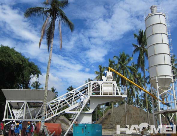 portable concrete batch plant supplier