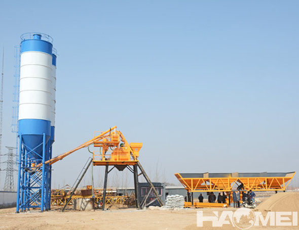buy stationary concrete mixing plant