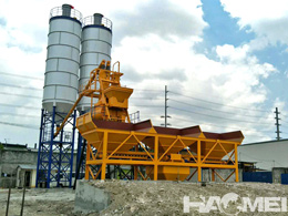 stationary concrete mixer plant manufacturing factory