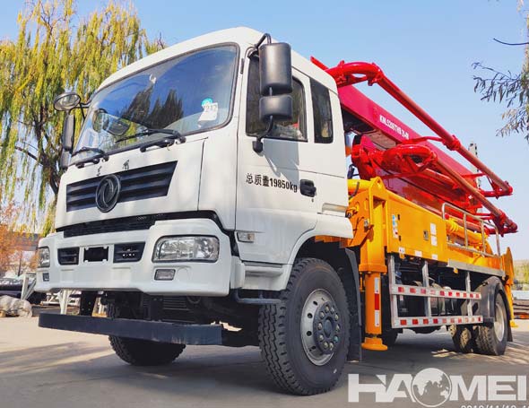 concrete boom pump trucks for sale