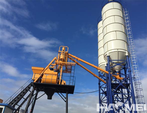 compact concrete batching plant