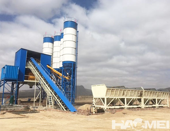 concrete batching mixing plants