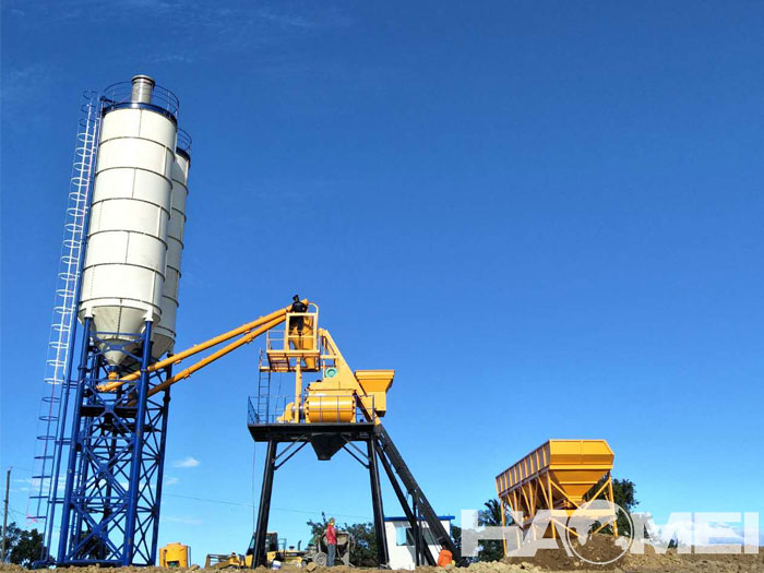 Wet Mix Batch Plant in Infrastructure Construction in The Philippines