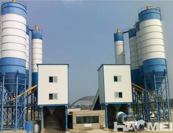 concrete mixing plant price