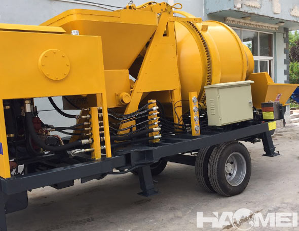 concrete mixer pump machine prices