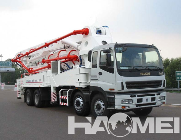 New sale-Concrete Pump Truck with Trailer