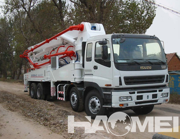 New sale-Concrete Pump Truck with Trailer