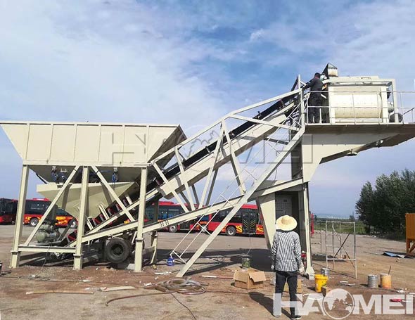 batching plant mobile china