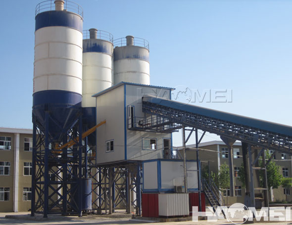 belt conveyor concrete batching plant