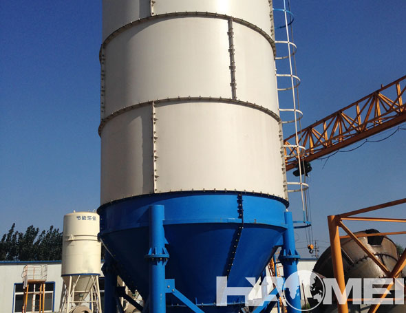 Maintenance Levels of Wet Batch Plant Cement Tank