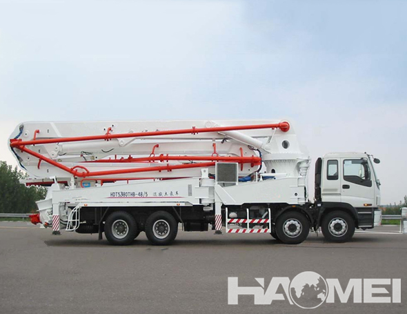 concrete pump trucks