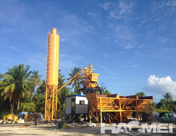 mobile concrete batching plant