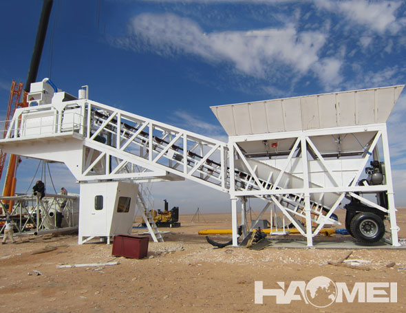 portable concrete batch plant