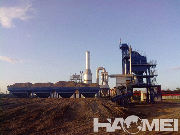 Portable Asphalt Batch Plant