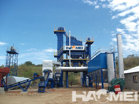 Portable Asphalt Batch Plant