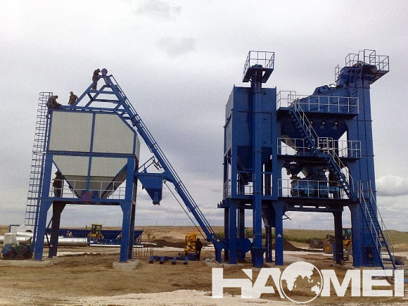 Mobile Asphalt Batching Plant
