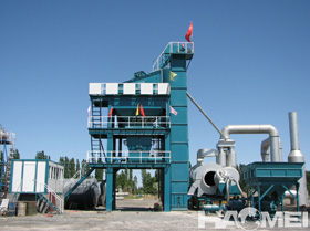 mobile asphalt plant