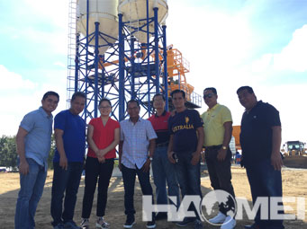 concrete mixing batch plant