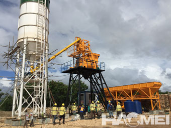 ready mix plant cost