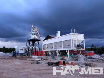 concrete mixing plant Indonesia