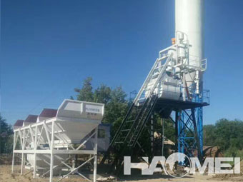 small concrete mixer