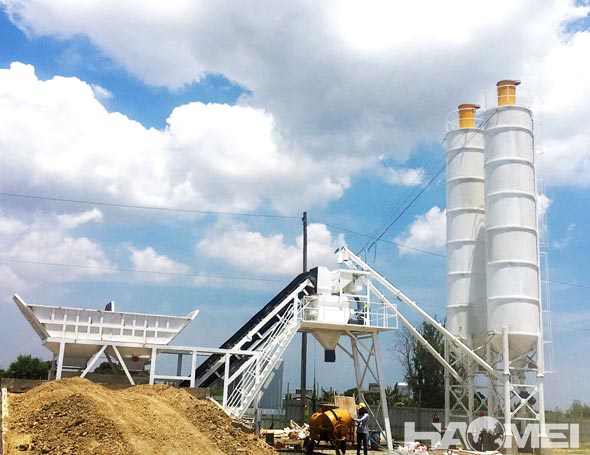 mobile concrete batching plant