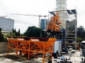 hzs50 concrete batching plant nigeria