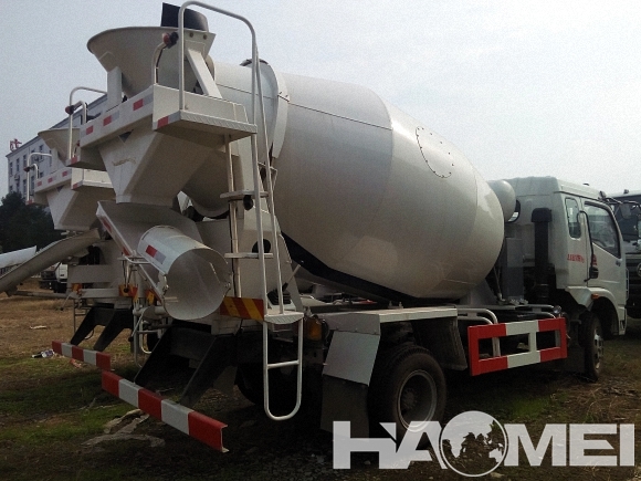 largest concrete mixer truck