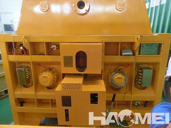 continuous concrete mixer