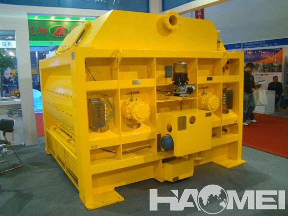 automatic concrete mixer