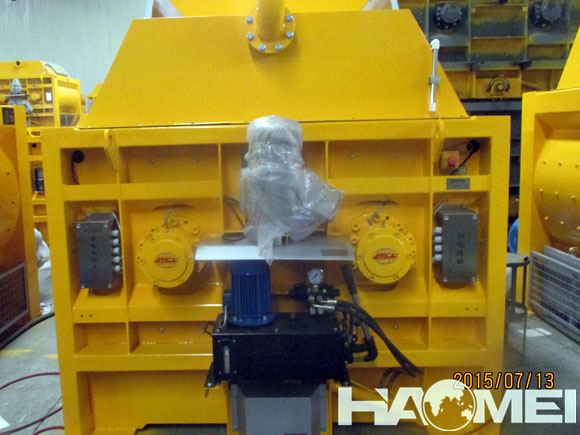 Double helix Concrete Mixer without Shaft