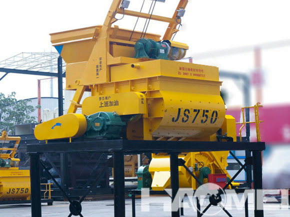 js750 concrete mixer
