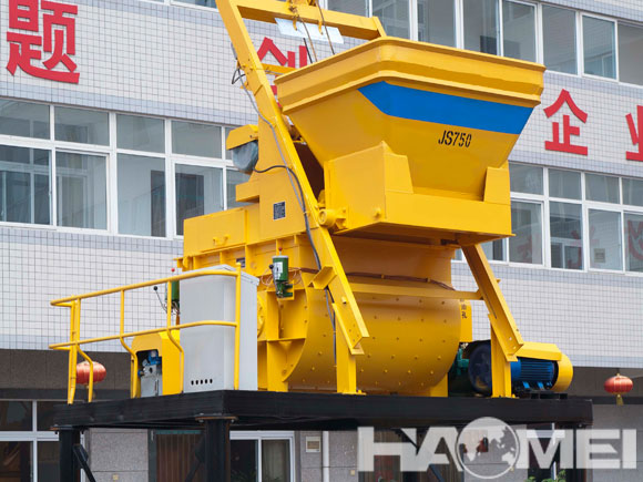 electric portable concrete mixer