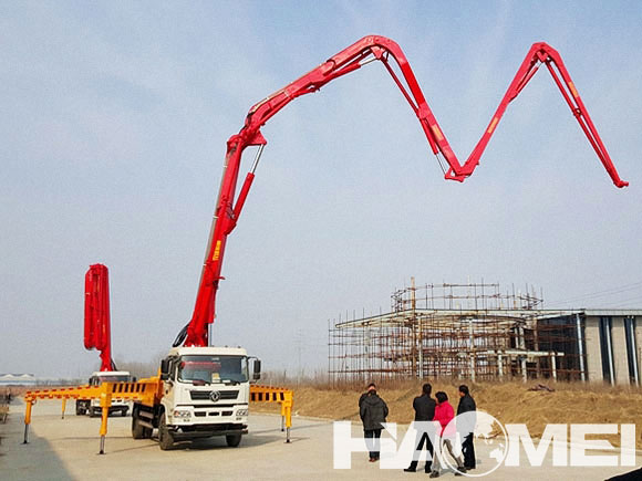 concrete pump truck business