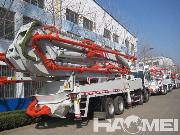 concrete pump truck companies