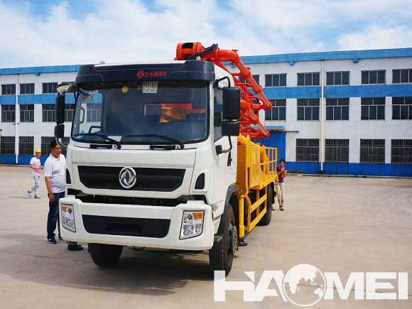 concrete pump truck manual