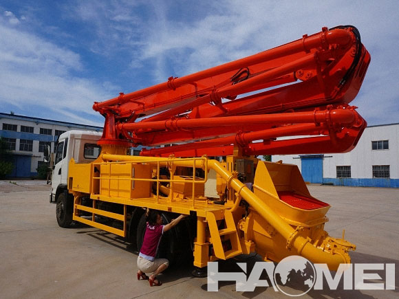 concrete pump truck manual