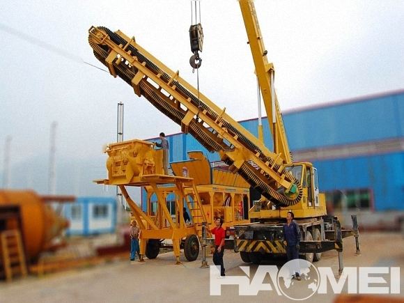 Mobile Volumetric Concrete Batching Plant 