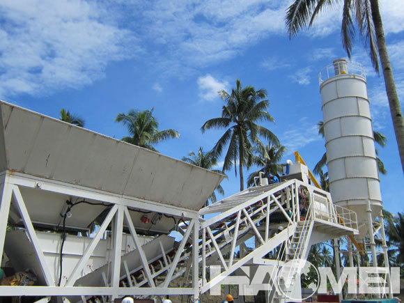 ready mixed mobile concrete batching plant