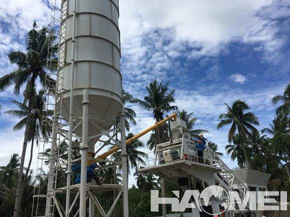 YHZS60 Mobile Concrete Batching Plant
