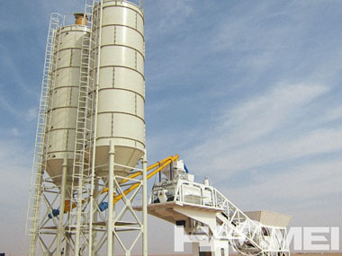 YHZS75 Mobile Concrete Batching Plant