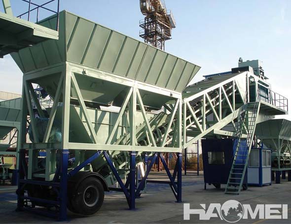 mobile concrete mixing plant manufacturer