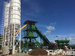 china wet mix concrete batch plant