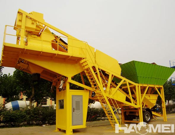 mobile batch plant